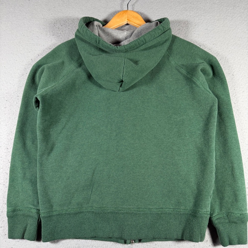 Gap Authentic Apparel Men Green Full Zip Hoodie Logo Small Embroidered 603034-01 - Picture 2 of 13